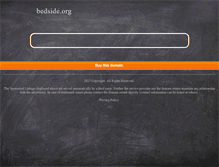 Tablet Screenshot of bedside.org